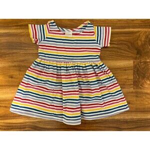 Hanna Andersson Striped Dress, size 18-24 months